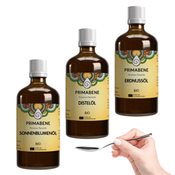 Zeige Details für Öl-Ziehkur 3er Set je 100ml, Sonnenblumen-, Distel-, und Erdnussöl Bild von Öl-Ziehkur 3er Set je 100ml, Sonnenblumen-, Distel-, und Erdnussöl