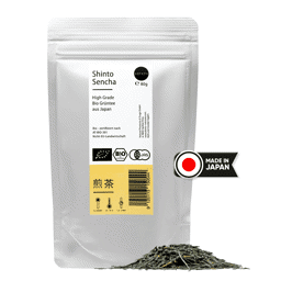 Zeige Details für SHINTO Sencha Bio-Grüntee 80g Bild von SHINTO Sencha Bio-Grüntee 80g
