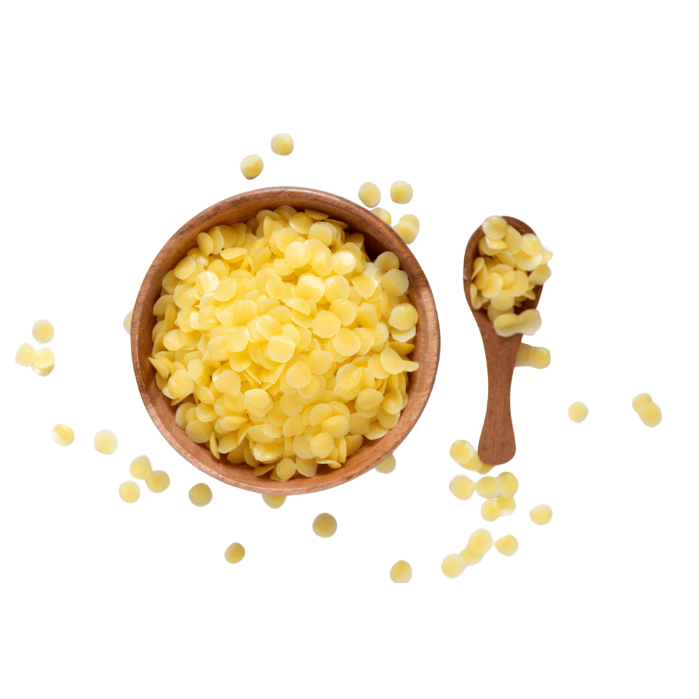 Bild von Bienenwachs gelb Bio