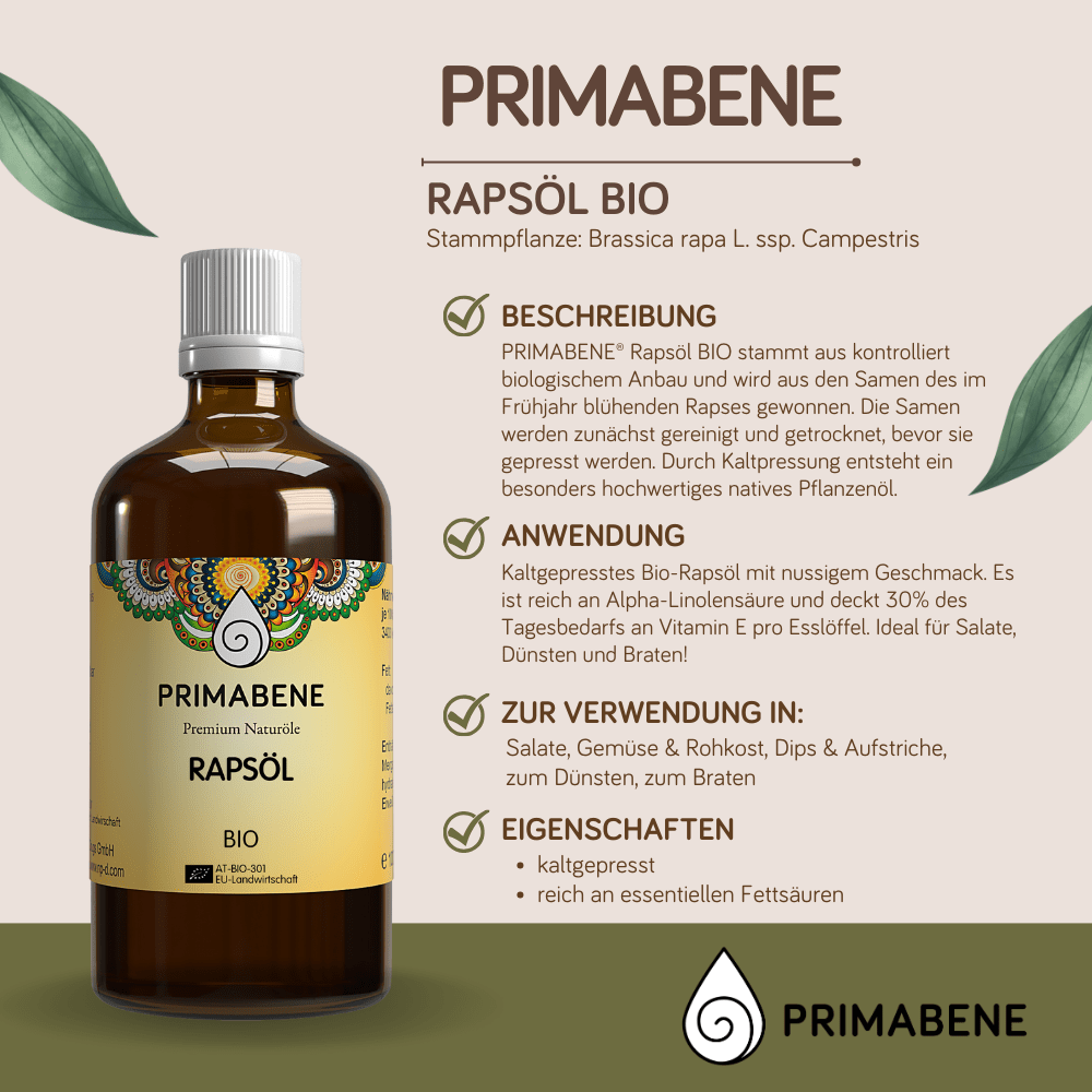 Bild von Rapsöl Bio