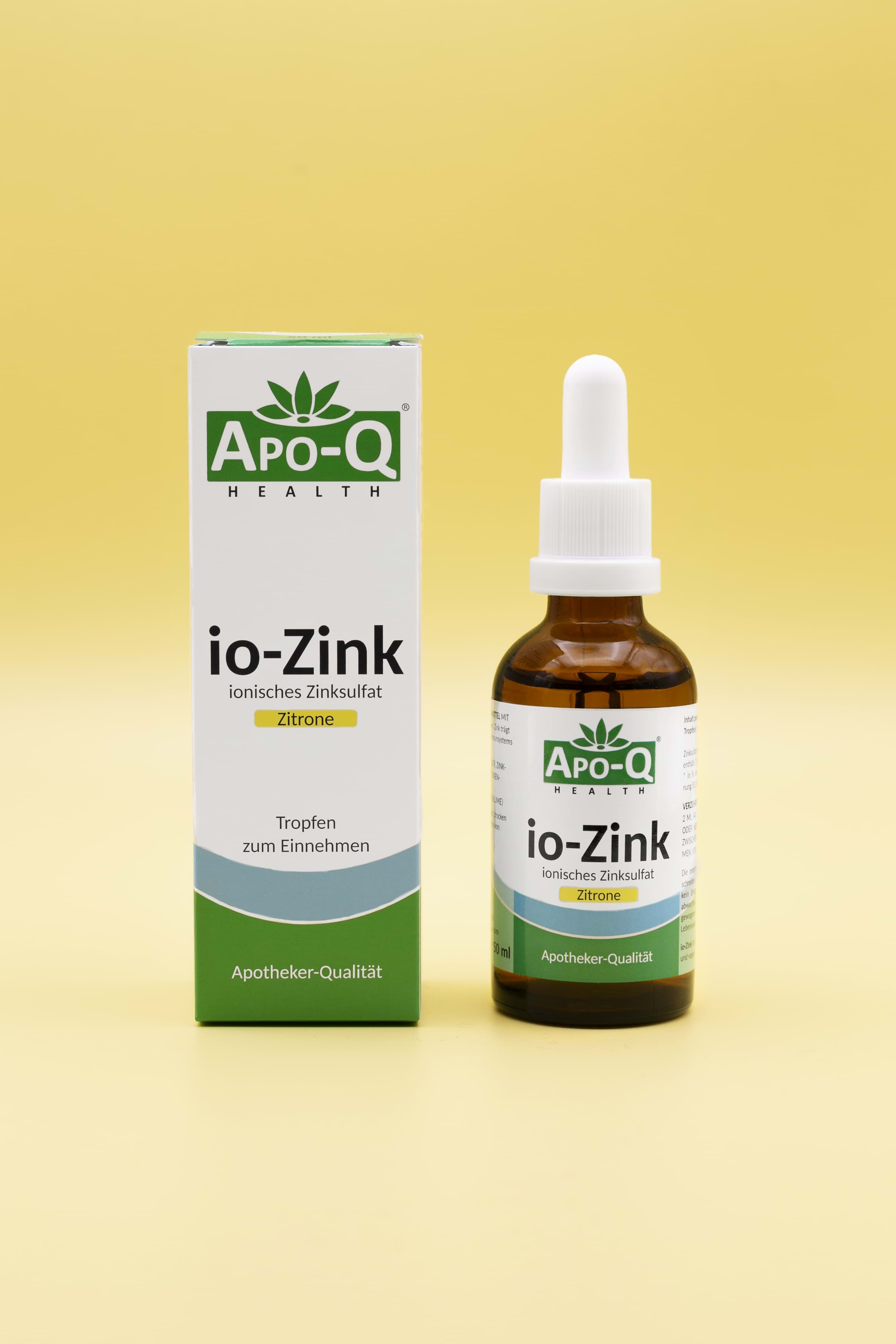 Bild von APO-Q io-Zink Zitrone 50ml