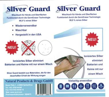 Bild von Silver Guard Tuch , Bakterienkiller