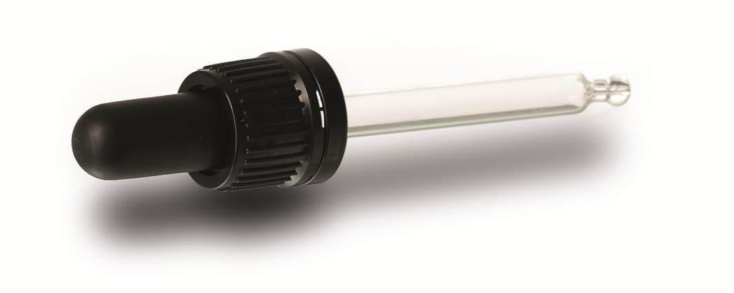 Bild von Pipette/Tropfgarnitur zu Braunglasflasche