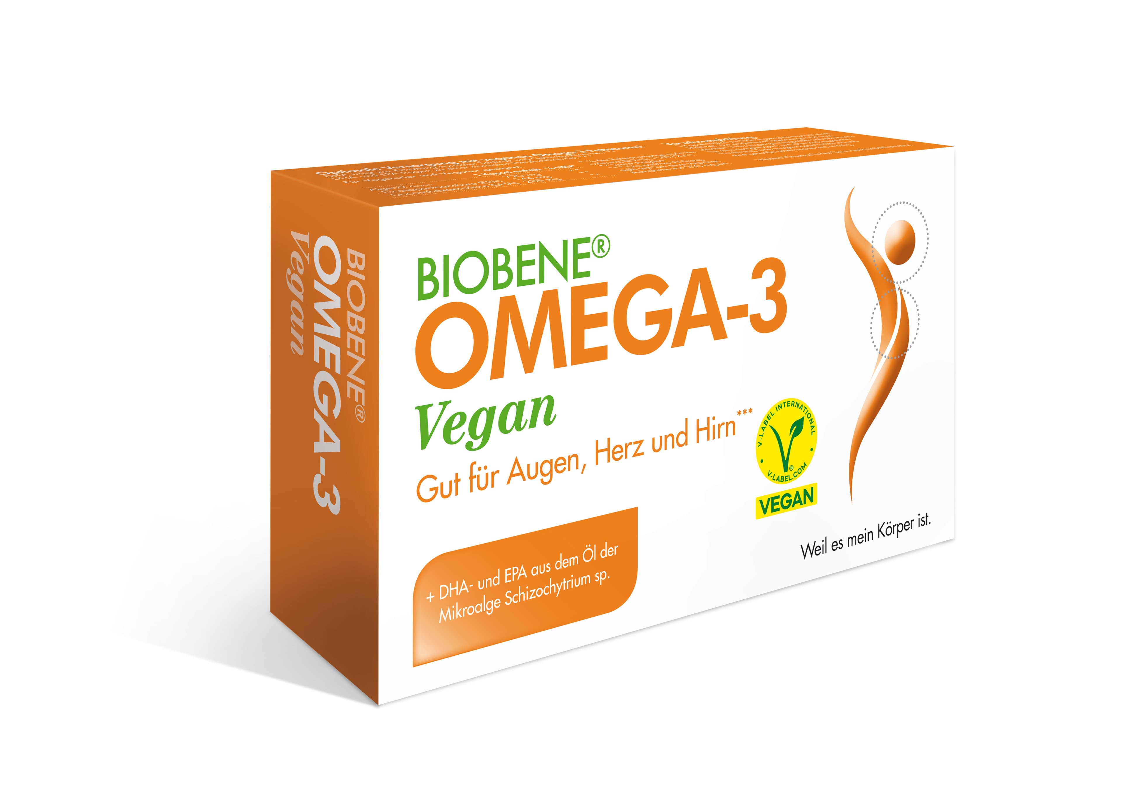 Bild von BIOBENE® Omega-3 VEGAN 30 Stück