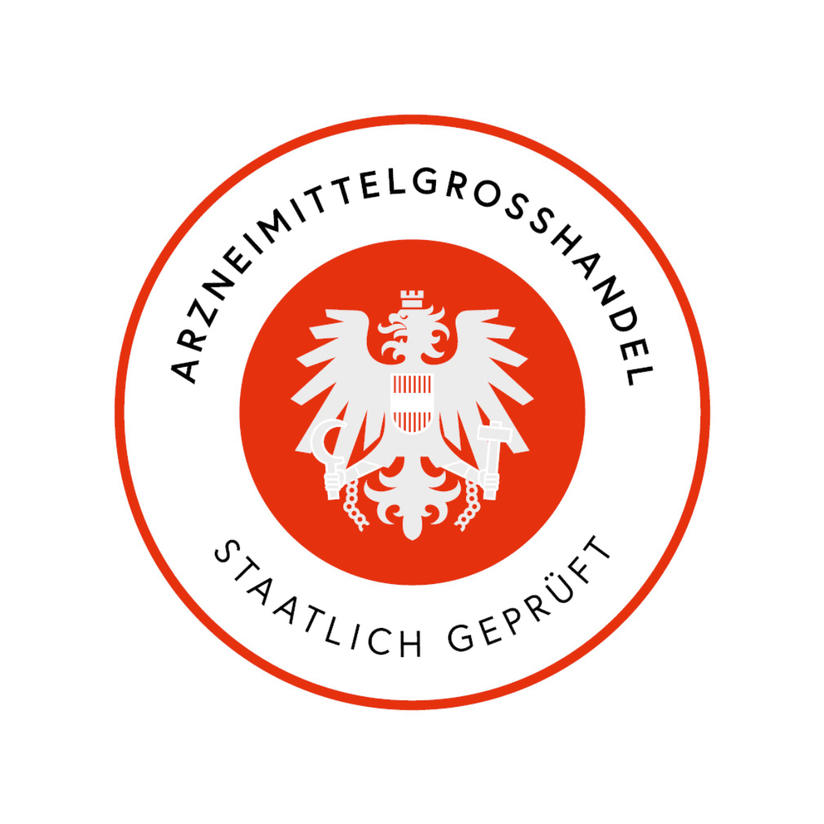 Logo Arzneimittelgrosshandel staatlich geprüft