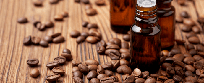 Descubre el poder natural del aceite de café PRIMABENE® tostado para piel y cabello.