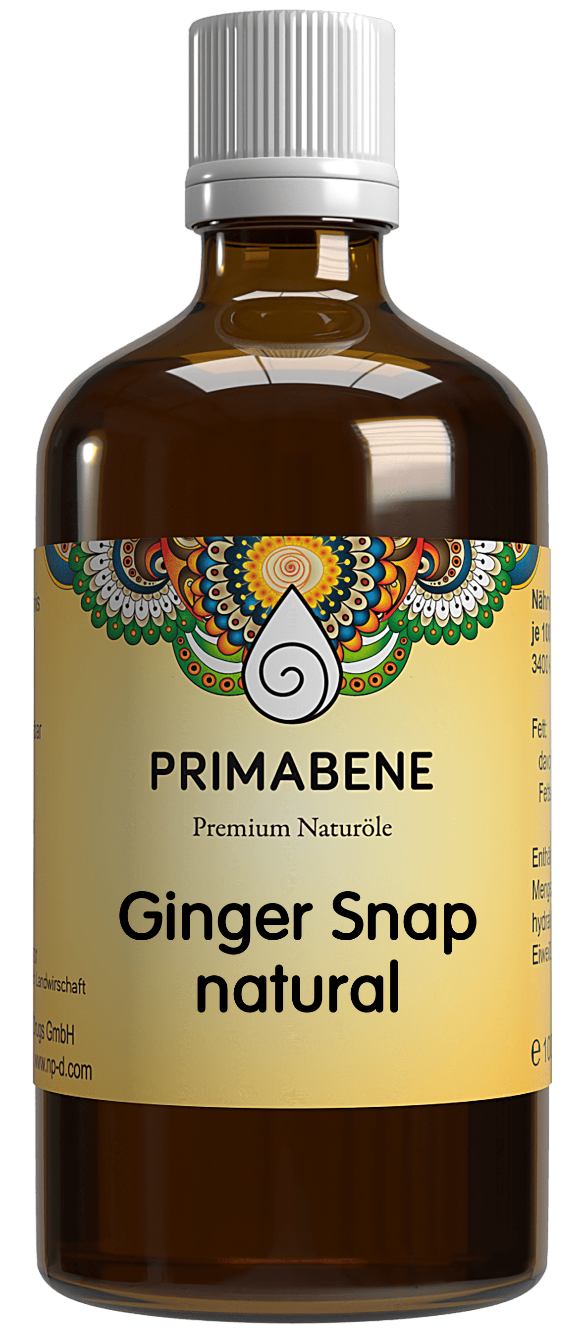 Imagen de Ginger Snap natural, mezcla de aceite de perfume