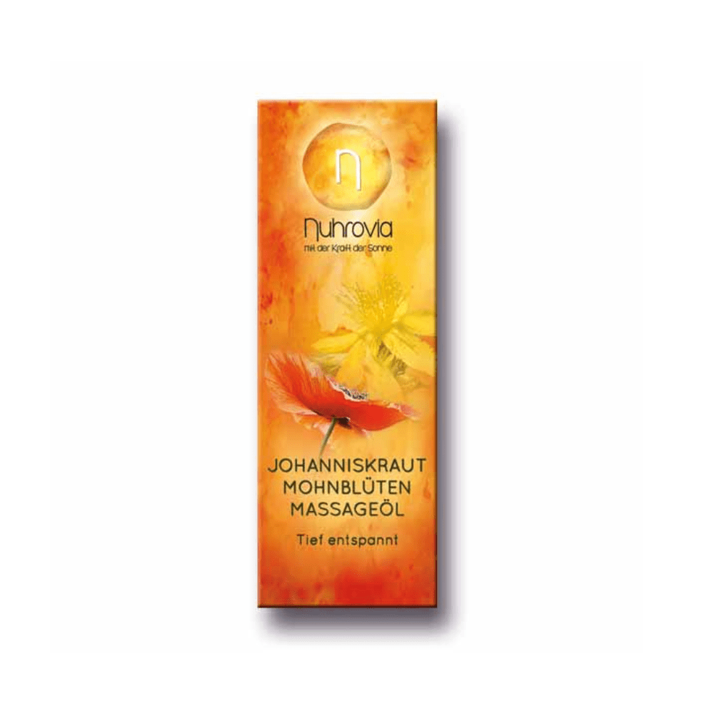 Bild von Johanniskraut Mohnblütenöl 50ml, Nuhrovia - Helioenergetisch